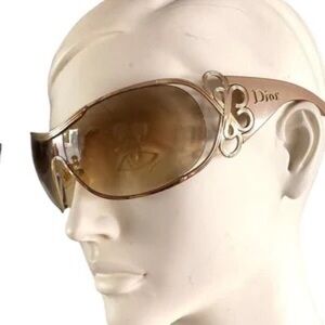 RARE Vintage Christian Dior Diori Shield Sunglasses